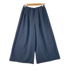 美品 innowave イノウェーブ ガウチョパンツ ストライプ...