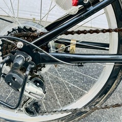 【美品】折りたたみ自転車の画像