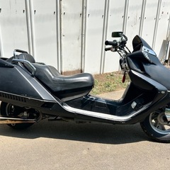 【動画あり】ヒュージョン　カスタム　タイヤ前後バリ山 ビッグスクーター HONDA スパトラの画像