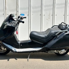 【動画あり】ヒュージョン　カスタム　タイヤ前後バリ山 ビッグスクーター HONDA スパトラの画像