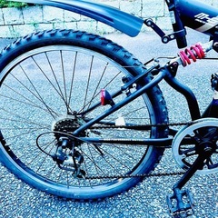 折りたたみ自転車の画像