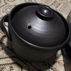 （お渡し済み）レンジで炊飯土鍋（中古）の画像