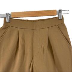 美品 ノーブランド  無地 秋冬 AW スウェットパンツ レーヨン ベージュ レディース S ポンチ素材【古着】【中古】【送料無料】の画像