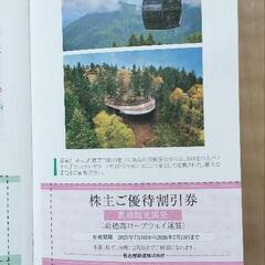 ⑱   新穂高ロープウェイ割引券2枚　4名様分の画像