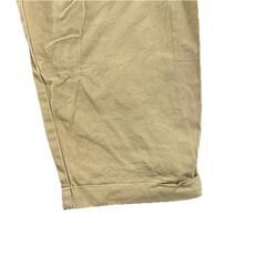 美品 Falksy フォルクシー ハイウエストツータックワイドテーパードチノパンツ 無地 オールシーズン ワイドパンツ コットン ベージュ レディース M【古着】【中古】【送料無料】の画像