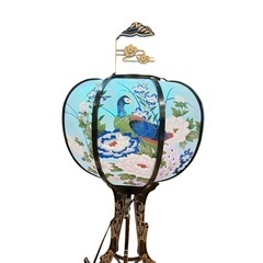 京灯篭　供養灯　孔雀の画像
