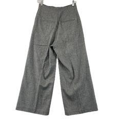 美品 Jewel Changes ジュエルチェンジズ 総柄 秋冬 AW ワイドパンツ ウール グレー レディース 38【古着】【中古】【送料無料】の画像