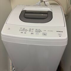 日立洗濯機NW-50J ピュアホワイト（W）の画像