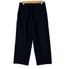 美品 ANAYI アナイ 無地 オールシーズン スラックス ポリエステル ブラック レディース 38 クロップドパンツ【古着】【中古】【送料無料】の画像