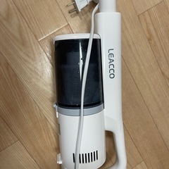 (決まりました)掃除機コード式 30000Pa Leacco サイクロン 軽量 ホワイト S10の画像