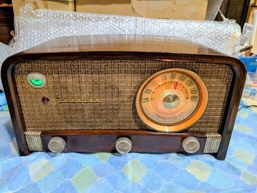 昭和レトロ真空管ラジオ マツダ614A bluetooth