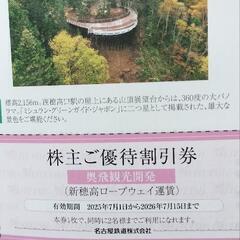 ⑩   新穂高ロープウェイ割引券2枚　4名様分の画像