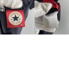 美品 CONVERSE コンバース 前面プリント 春夏 SS 半袖Tシャツ ポリエステル チャコールグレー ユニセックス 2L【古着】【中古】【送料無料】の画像