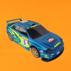 🉐🌈使用少 タミヤ QDスポーツ 1/10 RCカー スバル・インプレッサ WRC 2001🌈クイックドライブ 27MHz ラジコン の画像