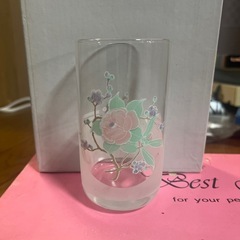 新品未使用　コップ　グラス　プリントタンブラーの画像