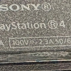 PS4 本体　ケーブル　コントローラーセットの画像