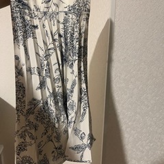 【GRL】グレイル　花柄プリーツ切替マーメイドスカート【al111】の画像