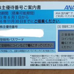 2026.11.30まで利用可☆ANA☆株主優待の画像