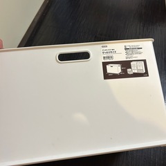 収納ボックス2点セット（木製＋NITORIプラスチック製）の画像