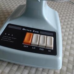 レトロ扇風機の画像