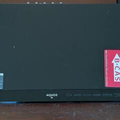 シャープAQUOS　BDレコーダー　BD-W520の画像