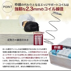 マットレス　シングル　20センチの画像