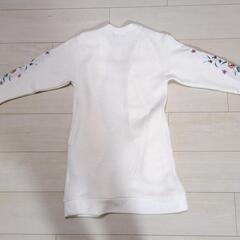 女の子 130cm ロングカーディガン の画像