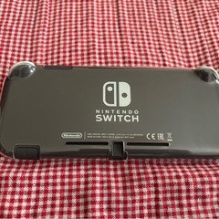 Switch Lite グレー　本体　箱有　付属品付の画像