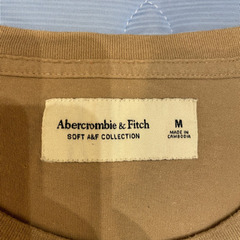 Abercrombie & Fitch メンズTシャツ（Mサイズ／カーキ）の画像