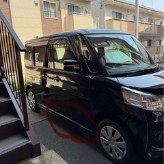 【売約済み】スズキ　スペーシアカスタム　実働　車検無しの画像