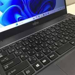 🍀【美品】超軽量・超高速ノートパソコン「FUJITSU」win11・office2024 管理No3-1の画像