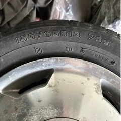 中古タイヤ付きアルミ ４本セットの画像