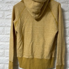 JERSEY SHORT CUT FOR MARKSジップアップパーカー 黄色の画像