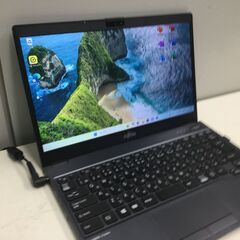 🍀【美品】超軽量・超高速ノートパソコン「FUJITSU」win11・office2024 管理No3-3の画像