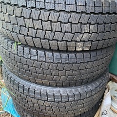 MLJ　14インチ　195/80R14グッドイヤー　冬タイヤ付きの画像