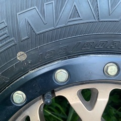 MLJ　14インチ　195/80R14グッドイヤー　冬タイヤ付きの画像