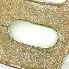 【未使用級】ANTEPRIMA アンテプリマ ワイヤーバッグ ハンドバッグ シルバーゴールド②の画像