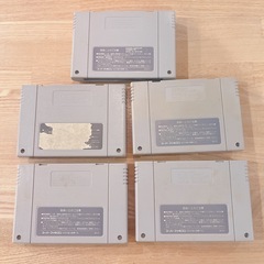 スーパーファミコン　ソフト　5本セットの画像