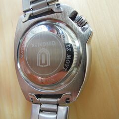 【極美品】クオーツ式　ダイバーウォッチ　3気圧　ブラックの画像