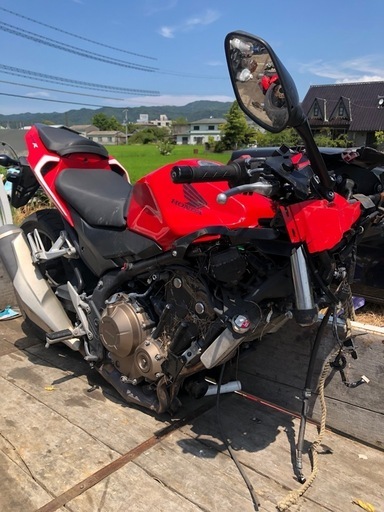ホンダ　CBR400R  NC47 　書類付部品取り車