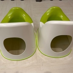 トイトレIKEA オマル 補助便座　オムツ パンツLの画像