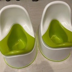 トイトレIKEA オマル 補助便座　オムツ パンツLの画像