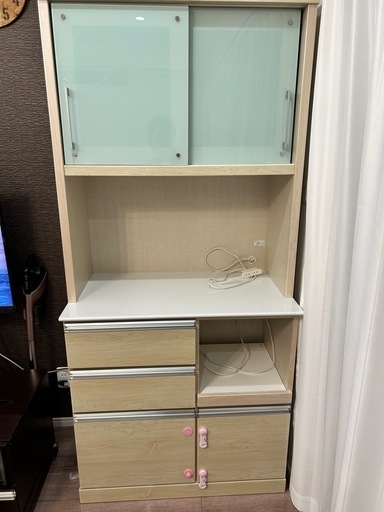食器棚　収納棚　キッチンボード　レンジ台　キャビネット　カップボード　ダイニングボード