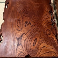 木製ローテーブル レトロ 軽量の画像