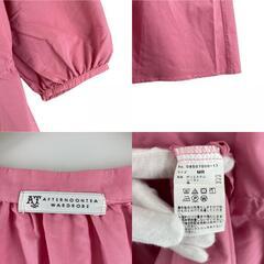 美品 AFTERNOON TEA WARDROBE アフタヌーンティー ワードローブ 無地 春夏 SS ワンピース ポリエステル ピンク レディース MR【古着】【中古】【送料無料】の画像
