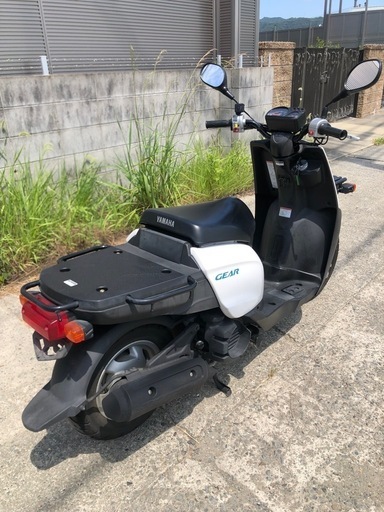ヤマハ　ギア　4サイクル　書類付実働ベース車 ビジネススクーターのヤマハ『ギア』2023年モデル、ロゴカラー刷新