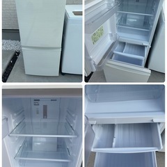 【配送・設置無料】冷蔵庫・洗濯機 家電セットの画像