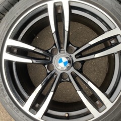 BMW アルミホイール　225/45ZR18　夏タイヤ　バリ山の画像