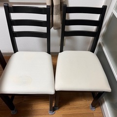 IKEA 伸長式テーブル イケア ダイニングテーブル 椅子 チェア の画像