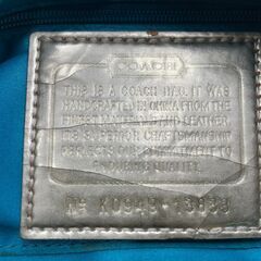 ○COACH コーチ 2way シグネチャー ショルダーバッグ ベージュ ゴールド 13833の画像